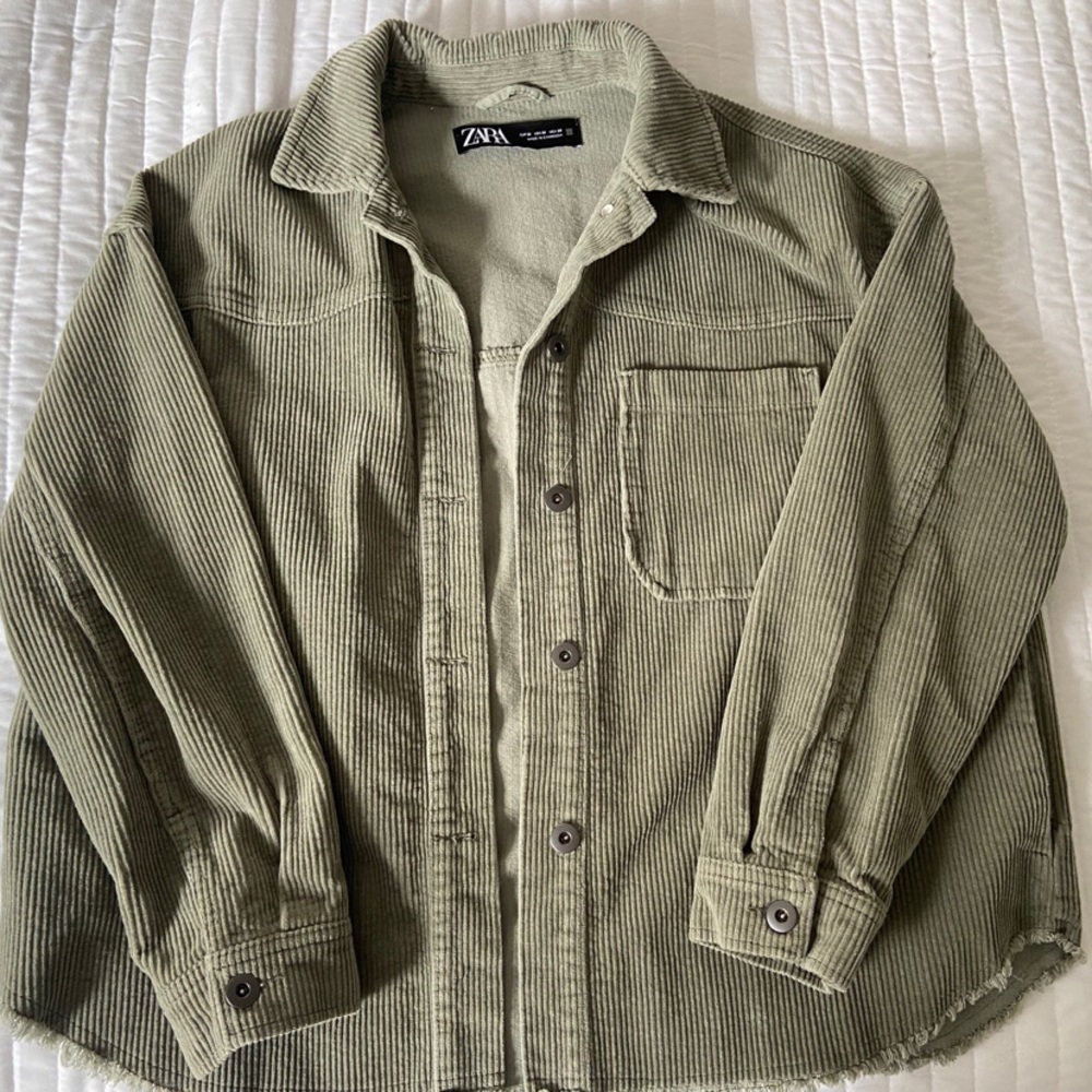 Olive green Zara jacket